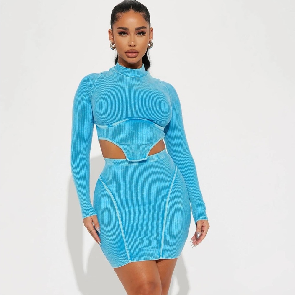 Blue two piece set 🩵